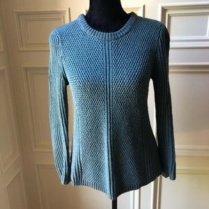 ✨LAST CHANCE✨ Teal Woven Madewell Sweater
